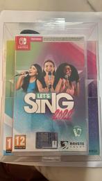 Let’s Sing 2022 + 1 microfoon Nintendo Switch, Zo goed als nieuw, Ophalen