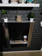 RVS Sfeerhaard - Bio-Ethanol, Ophalen of Verzenden, Gebruikt, Hangende haard, Gelhaard