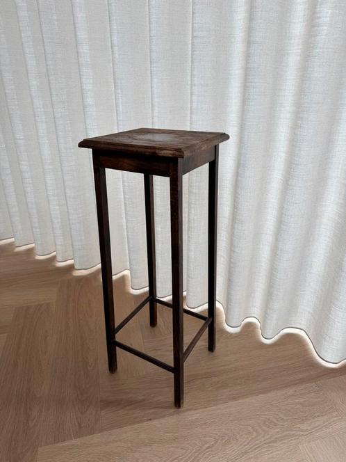 Leuk bijzet tafeltje of plantenstandaard, Huis en Inrichting, Woonaccessoires | Zuilen en Pilaren, Gebruikt, Ophalen
