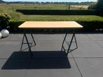 Bureau met bamboe blad, Huis en Inrichting, Bureaus, Ophalen, Bureau