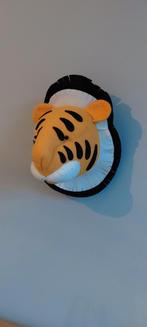 Dierenkop vilt tijger, Ophalen of Verzenden