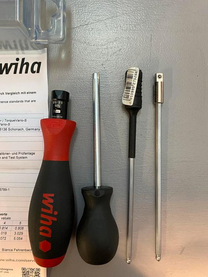 Wiha Momentschroevendraaier TorqueVario-S - Nieuw in doos, Doe-het-zelf en Verbouw, Gereedschap | Handgereedschap, Nieuw, Ophalen of Verzenden