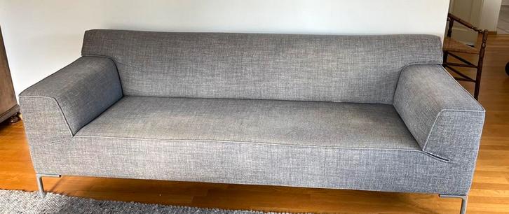 Design on Stock, Bloq bank en hocker, Huis en Inrichting, Banken | Bankstellen, Gebruikt, Rechte bank, Driepersoons, 200 tot 250 cm