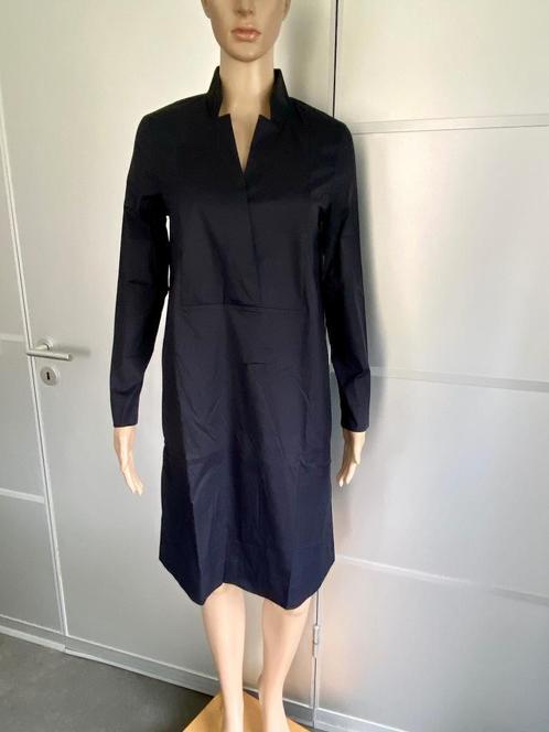 E913 Nieuw: Cos maat 36/38=S/M jurk jurkje blouse d-blauw, Kleding | Dames, Jurken, Nieuw, Maat 36 (S), Blauw, Knielengte, Ophalen of Verzenden