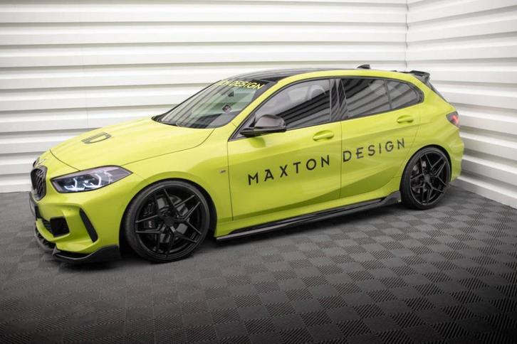 Voorlip sideskirt spoiler diffuser - BMW 1 F40 M135i 2019+, Auto diversen, Tuning en Styling, Ophalen of Verzenden