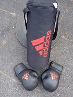 Bokszak adidas 50 cm lang + bokhandschoenen, Ophalen, Gebruikt, Bokszak