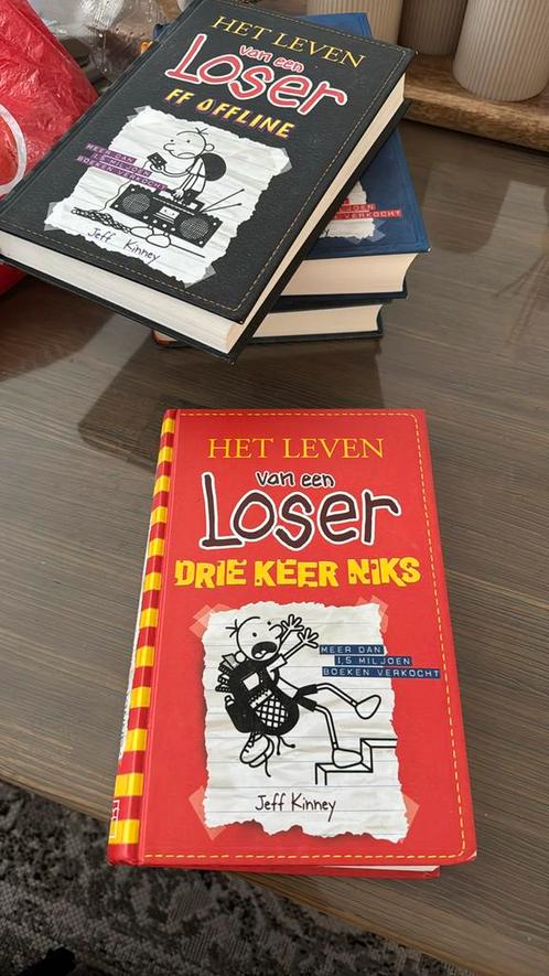 Jeff Kinney - Drie keer niks, Boeken, Kinderboeken | Jeugd | 10 tot 12 jaar, Zo goed als nieuw, Ophalen of Verzenden