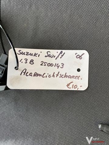 Suzuki Swift 1.3 B 2006 2500143 Alarmlichtschakelaar  beschikbaar voor biedingen