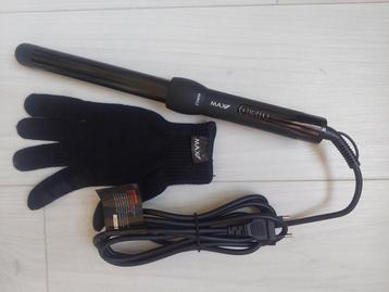 MaxPRO Twist stijltang 25mm incl hittebescherming product  beschikbaar voor biedingen