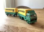 Mercedes-Benz truck plus aanhanger " Spedition Schenker”, Hobby en Vrije tijd, Modelauto's | 1:87, Ophalen of Verzenden, Zo goed als nieuw