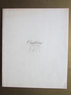 1971 CADILLAC brochure, Engels, Boeken, Overige merken, Ophalen of Verzenden, Zo goed als nieuw