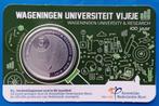 Wageningen Universiteit Vijfje 2018 BU-kwaliteit in coincard, Setje, Euro's, Koningin Beatrix, Verzenden