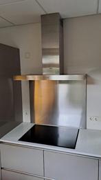 Afzuigkap Blokmodel Schouwkap 90cm - RVS - incl. achterwand, Huis en Inrichting, Keuken | Keukenelementen, Ophalen, Gebruikt, Overige kleuren