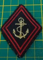 Mouwembleem Mariniers Frankrijk, Verzenden, Marine, Overige gebieden, Embleem of Badge