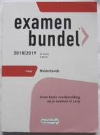 Examenbundel Nederlands VWO 2018/2019, VWO, M. Reints, Nederlands, Ophalen