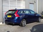 Volvo V60 1.6 T3 Ocean Race Xenon/Leer/Clima/Stoelverw!, Auto's, Voorwielaandrijving, 4 cilinders, 150 pk, Blauw
