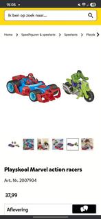 Playskool Marvel action racers, Ophalen of Verzenden, Zo goed als nieuw