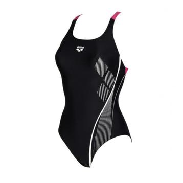 Nieuw Arena W Swimsuit Swim Pro Back Graphic badpak beschikbaar voor biedingen