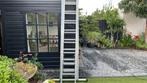 3-delige Altrex schuifladder met elk 10 treden, Doe-het-zelf en Verbouw, Ladders en Trappen, Ophalen, Gebruikt, Ladder, Opvouwbaar of Inschuifbaar