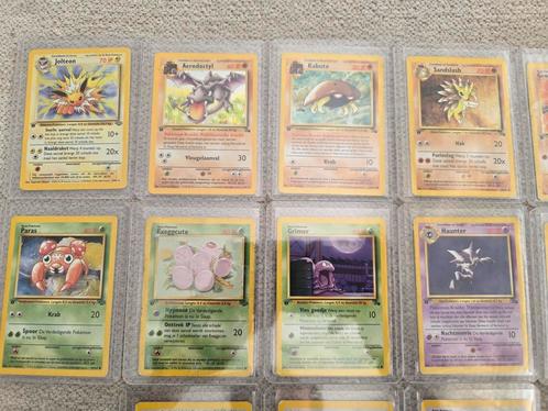 Collectie Nederlandse first edition pokemon kaarten, Hobby en Vrije tijd, Verzamelkaartspellen | Pokémon, Gebruikt, Meerdere kaarten