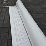 Elektrische rolluik 260x155cm - Ronde bak, Doe-het-zelf en Verbouw, Rolluiken, Gebruikt, Wit, Ophalen of Verzenden, 200 cm of meer