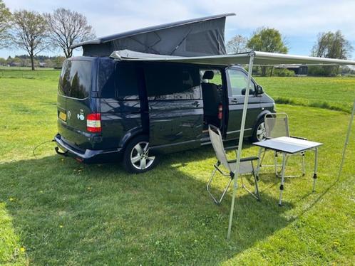 buscamper verlengde Transporter T5 2 liter 180 pk DSG 4 Moti, Caravans en Kamperen, Campers, Particulier, Bus-model, tot en met 4