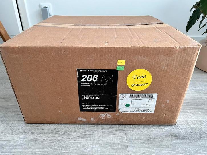 Meridian 206 CD Speler - Prachtig Geluid, LEDs Defect, Audio, Tv en Foto, Cd-spelers, Gebruikt, Overige merken, Ophalen of Verzenden