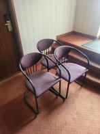 Retro stoelen, Huis en Inrichting, Stoelen, Ophalen, Zo goed als nieuw, Overige kleuren, Vier
