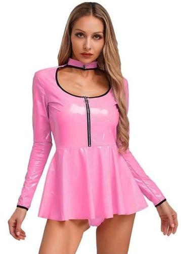 Be Your Girlfriend Lak Jurk, tm 3XL  beschikbaar voor biedingen