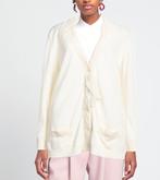 NIEUW Meimeij Italy prachtig winterwit vest wol/cashmere M, MeiMeij, Ophalen, Nieuw, Maat 38/40 (M)