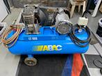 ABAC LT100 HP2 compressor 2 cilinder 380V, Doe-het-zelf en Verbouw, Ophalen, Gebruikt, 200 tot 400 liter/min, Mobiel