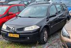 Renault Mégane 1.6 16V 82KW Grand Tour 2006 Zwart, Auto's, Isofix, 4 cilinders, Zwart, Stationwagon