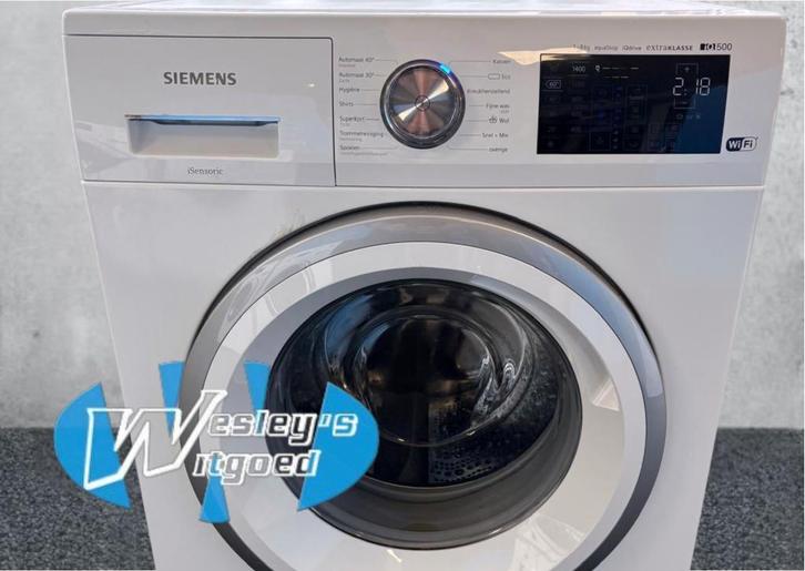 👉 Siemens WM14T6H9NL IQ500 8kg A+++ – 12 maanden garantie​, Witgoed en Apparatuur, Wasmachines