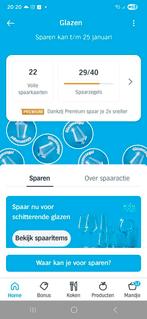 Spaarkaarten glazen Royal van Kempen & Begeer, Eén persoon, Kortingsbon