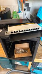 10 inch - 6u kast - zonder deur, Computers en Software, Serverkasten, Ophalen, Gebruikt, Plaatstaal