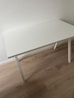 TROTTEN bureau Ikea, Wit, 120x70 cm, Huis en Inrichting, Bureaus, Ophalen, Zo goed als nieuw