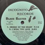 BLAKE BAXTER - 'Crimes Of The Heart' (12", US, 1989), Ophalen of Verzenden, 12 inch, Techno of Trance