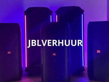 JBL HUREN ~ PARTYBOX 310 & 710 ~ incl. Microfoonset beschikbaar voor biedingen