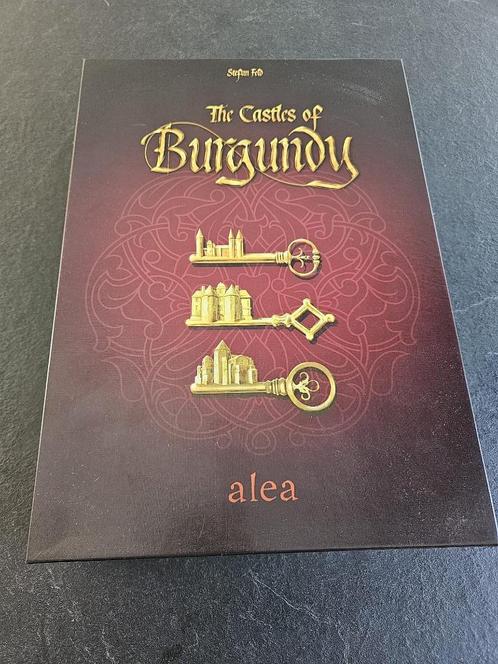 The Castles of Burgundy (Engelse editie), Hobby en Vrije tijd, Gezelschapsspellen | Bordspellen, Zo goed als nieuw, Een of twee spelers