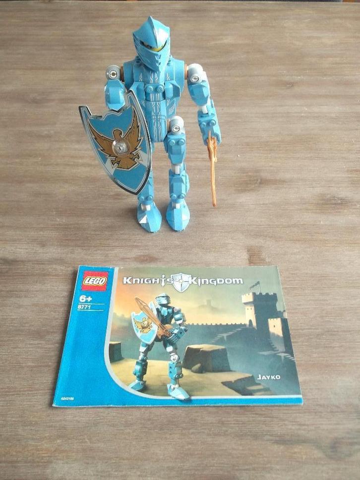 lego knights kingdom II 8771 jayko (2004), Kinderen en Baby's, Speelgoed | Duplo en Lego, Gebruikt, Lego, Complete set, Ophalen of Verzenden