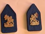 kraag emblemen  Regiment Huzaren van Boreel, Verzamelen, Militaria | Algemeen, Verzenden, Landmacht, Nederland, Kleding of Schoenen