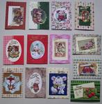 Set 25x zelfgemaakte kerstkaarten / wenskaarten kerst (m), Verzenden, Nieuw, Kerst