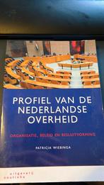 Patricia Wiebinga - Profiel van de Nederlandse overheid, Ophalen of Verzenden, Zo goed als nieuw, Patricia Wiebinga