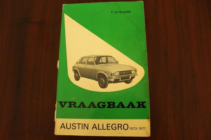 Austin Allegro 1100 1300 1500 1973 1977 vraagbaak handboek, Auto diversen, Handleidingen en Instructieboekjes, Ophalen of Verzenden