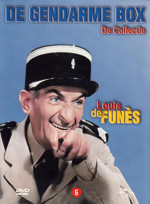 Louis De Funes 'DE GENDARME' CollectieBox DVD's € 25,-, Cd's en Dvd's, Dvd's | Komedie, Zo goed als nieuw, Actiekomedie, Boxset