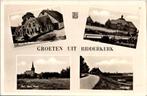 Groeten uit Ridderkerk - 3 ansichtkaarten, Verzenden, 1940 tot 1960, Gelopen, Zuid-Holland