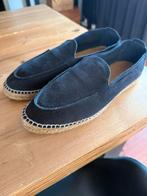 Massimo Dutti espadrilles suede maat 45, Ophalen of Verzenden, Zo goed als nieuw, Blauw