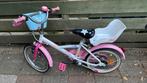 Meisjesfiets 16 inch btwin Princess, Ophalen, Zijwieltjes, Btwin meisjesfiets, 16 tot 20 inch