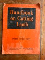 WO2 Amerikaans Lamb Army cooking manual 1943 veldkok chef, Amerika, Verzenden, Boek of Tijdschrift, Landmacht