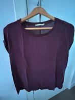 bordeaux rode mouwloze top maat 38 COSTER COPENHAGEN, Maat 38/40 (M), Zo goed als nieuw, Zonder mouw, Rood